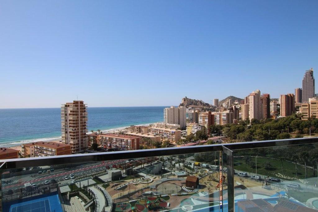شقة Sunset Drive, Cerca De La Playa Poniente بينايدورم المظهر الخارجي الصورة